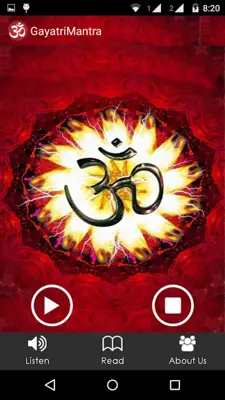 Gayatri Mantra App android App screenshot 2